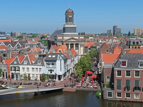 Hartebrug Church in Leiden Holland (Hartebrug Kerk)