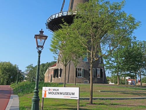Windmill Museum in Leiden Holland